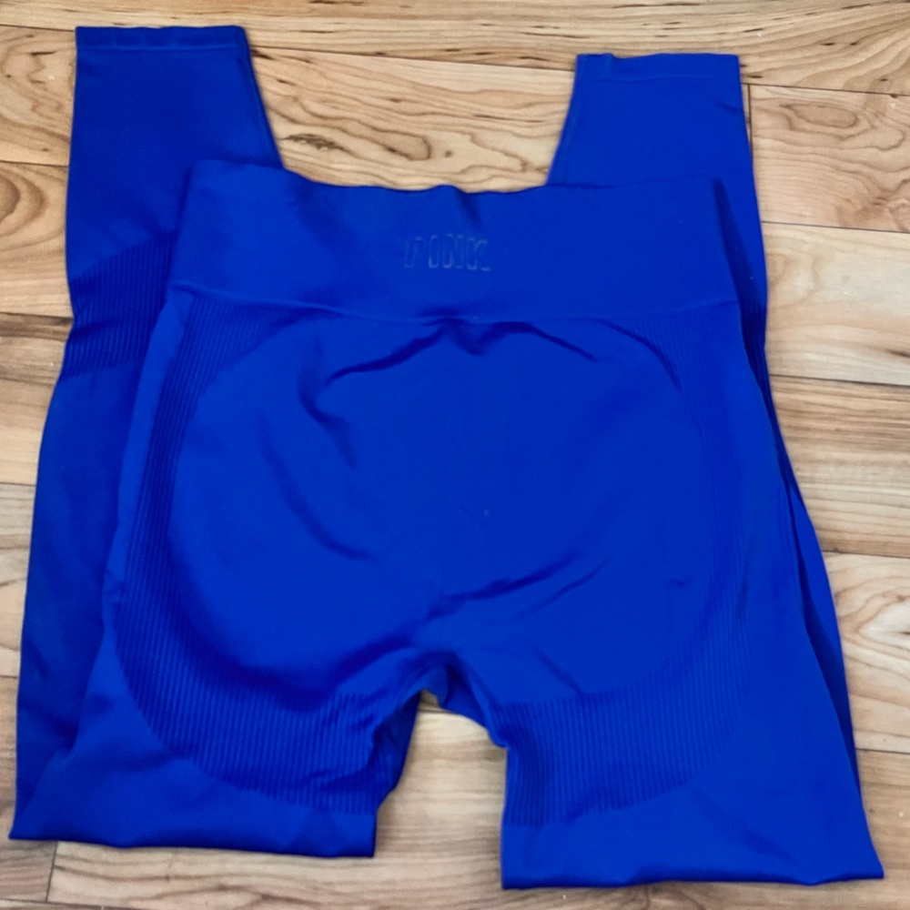 PINK Victoria's Secret Royal Blue Leggings